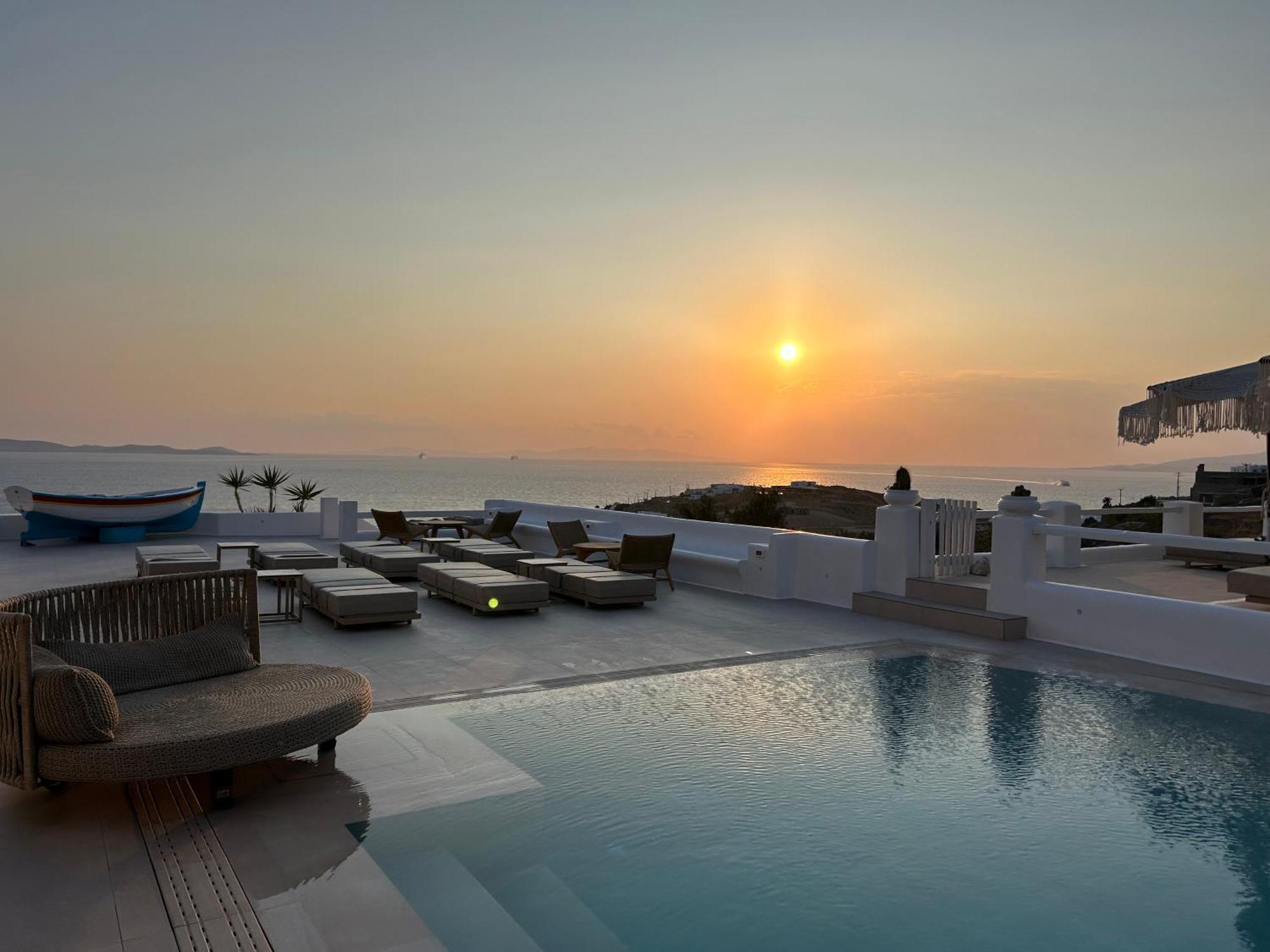 آغيوس ستيفانوس Paolas Sunset المظهر الخارجي الصورة